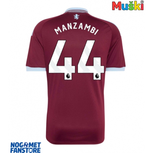 Aston Villa Johan Manzambi #44 Domaci Dres 2026-27 Kratak Rukav